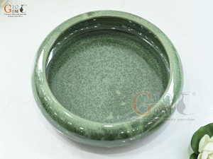 Bát minh đường tụ thủy men thiên thanh, đường kính 22cm