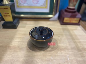 Bát nắp mini men hỏa biến quẹt, đường kính 9cm