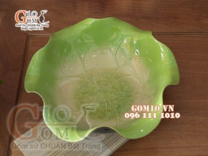 Bát sen thả hoa, đường kính 30cm