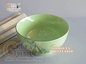 Bát tô sâu Đào Chuồn Ngọc Phi 20cm