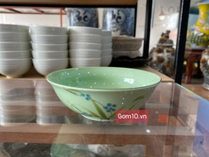 Bát tô loe Đào Chuồn Ngọc, đường kính 16cm