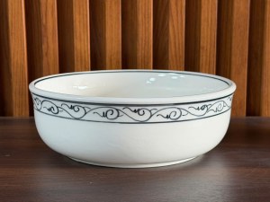 Bát tô U men cổ vẽ hoa móc, phi 20cm (Hàng Đặt SX)