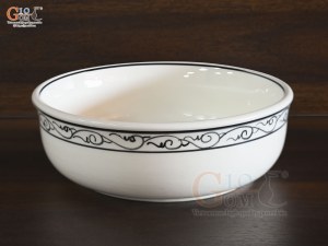 Bát tô U men cổ vẽ hoa móc, phi 20cm (Hàng Đặt SX)