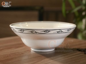 Bát tô yêu men cổ vẽ hoa móc, đường kính 20cm (Hàng Đặt SX)