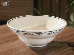 Bát tô yêu men cổ vẽ hoa móc, đường kính 20cm (Hàng Đặt SX)