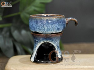 Bếp đun cà phê men chảy hỏa biến