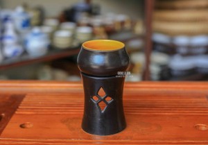 Bếp xông tinh dầu men gốm