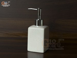 Bình đựng xà phòng dáng vuông men tiêu, dung tích 250ml
