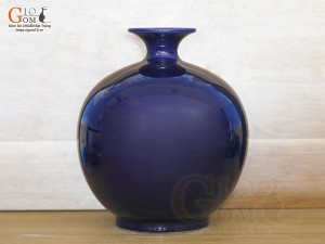 Bình hút lộc men màu trơn, cao 18cm (6 màu)