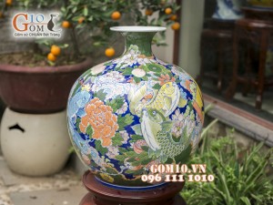 Bình hút tài lộc Vạn Sự Như Ý cao 44cm