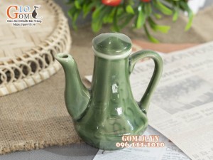 Bình mắm cao đồng xanh 