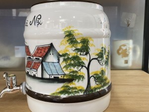 Bình nước có vòi vẽ cảnh Phố Cổ Hà Nội, dung tích 4L