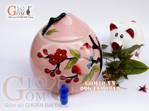 Bình nước dáng quả đào vòi nhựa, 4,5 Lít