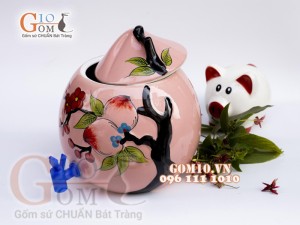 Bình nước dáng quả đào vòi nhựa, 4,5 Lít