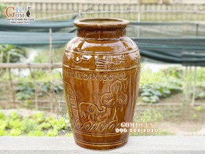 Bình rượu cần men da lươn, 6 Lít