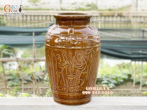 Bình rượu cần men da lươn, 6 Lít