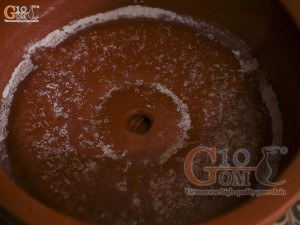 Bộ 3 chậu gốm tròn khắc nổi Phúc Lộc Thọ, đường kính 43cm