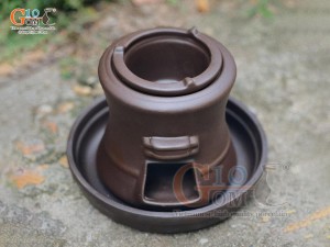 Bộ bếp gốm đốt xông lọc không khí
