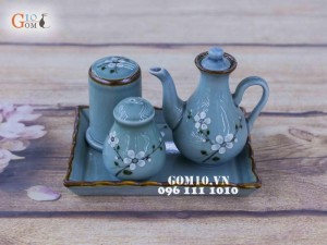 Bộ bình đựng gia vị Ngọc thanh dương