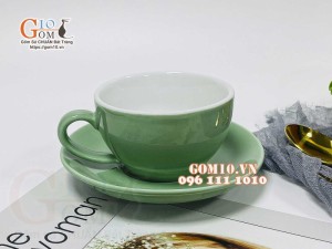 Bộ cốc capuchino xanh, 250ml