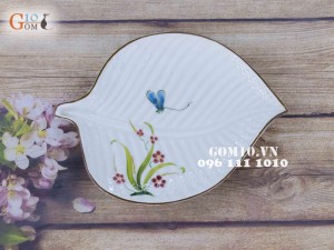 Bộ đồ ăn Đào Chuồn Kem