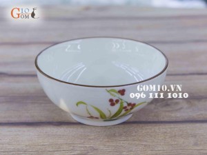 Bộ đồ ăn Đào Chuồn Kem