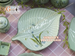 Bộ đồ ăn Đào Chuồn Ngọc - Đầy đủ chi tiết