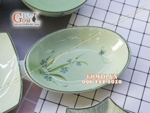 Bộ đồ ăn Đào Chuồn Ngọc - Đầy đủ chi tiết