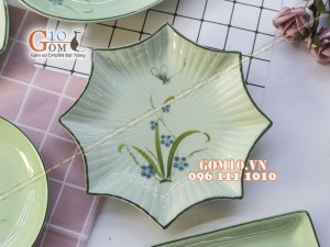 Bộ đồ ăn Đào Chuồn Ngọc - Đầy đủ chi tiết