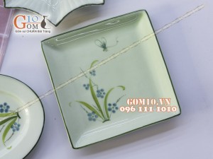 Bộ đồ ăn Đào Chuồn Ngọc - Đầy đủ chi tiết