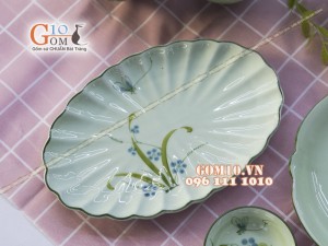 Bộ đồ ăn Đào Chuồn Ngọc 002