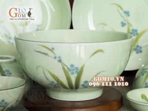 Bộ đồ ăn Đào Chuồn Ngọc, 11 chi tiết