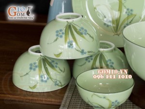 Bộ đồ ăn Đào Chuồn Ngọc, 11 chi tiết