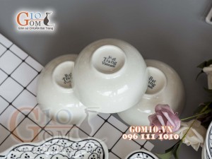 Bộ đồ ăn Hoa Mặt Trời vẽ Bèo cổ