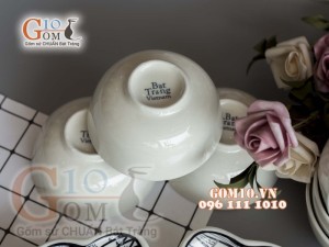 Bộ đồ ăn Hoa Mặt Trời vẽ Cá Đàn