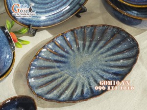 Bộ đồ ăn men hỏa biến thiên hà, 15 chi tiết