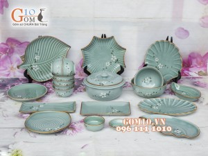 Bộ đồ ăn Ngọc Thanh Dương nhiều món