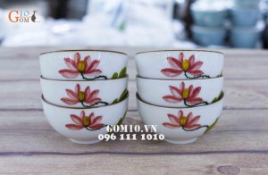 Bộ đồ ăn Sen Đỏ