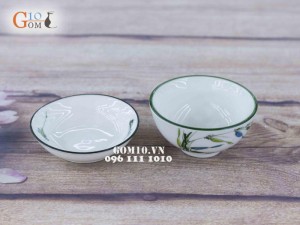 Bộ đồ ăn Trúc Chuồn