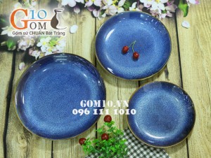 Bộ đồ ăn xanh đá