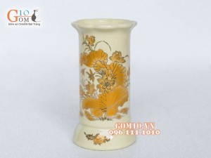 Bộ đồ thờ họa tiết Sen Vàng Kim