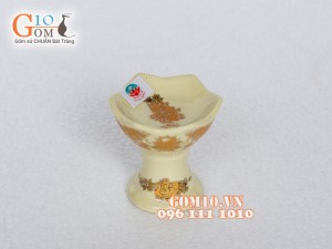 Bộ đồ thờ họa tiết Sen Vàng Kim