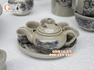 Bộ đồ thờ men rạn Phúc Lộc Thọ 001