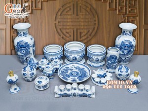 Bộ đồ thờ Phúc Lộc, 19 chi tiết