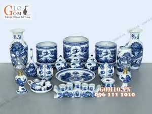 Bộ đồ thờ Phúc Lộc họa tiết Rồng