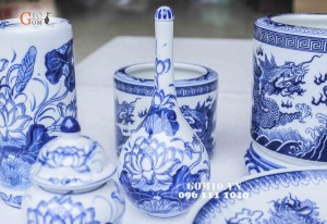 Bộ đồ thờ Rồng Sen