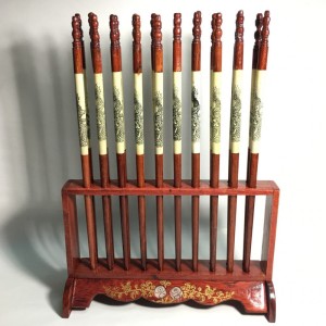 Bộ đũa thờ 10 đôi dáng đứng