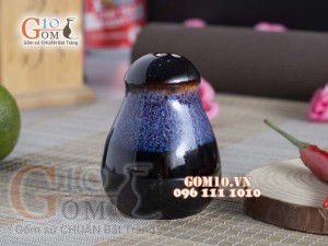 Bộ gia vị 4 món men xanh đá