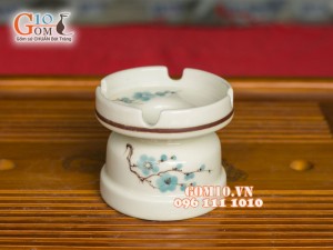 Bộ phụ kiện men kem vẽ hoa đào