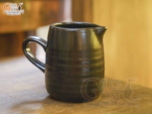 Bộ phụ kiện tròn men nâu ganh